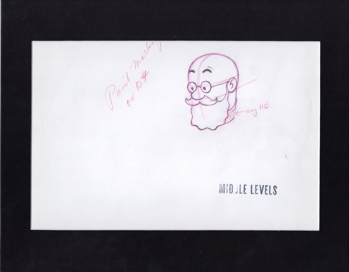 Herge Adventures of Tintin Cartoon Animation Cel Drawing 1957 to 64 1o