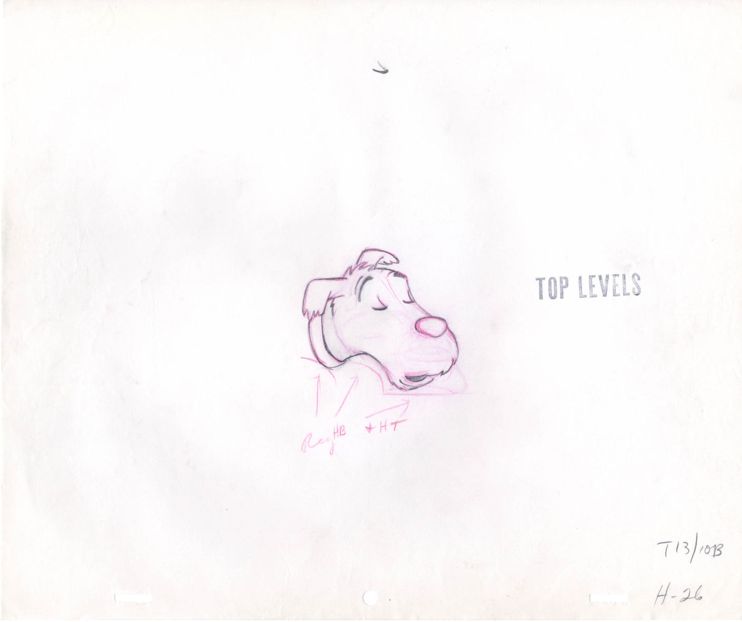 Herge Adventures of Tintin Snowy Cartoon Animation Cel Drawing 1957 to 64 26