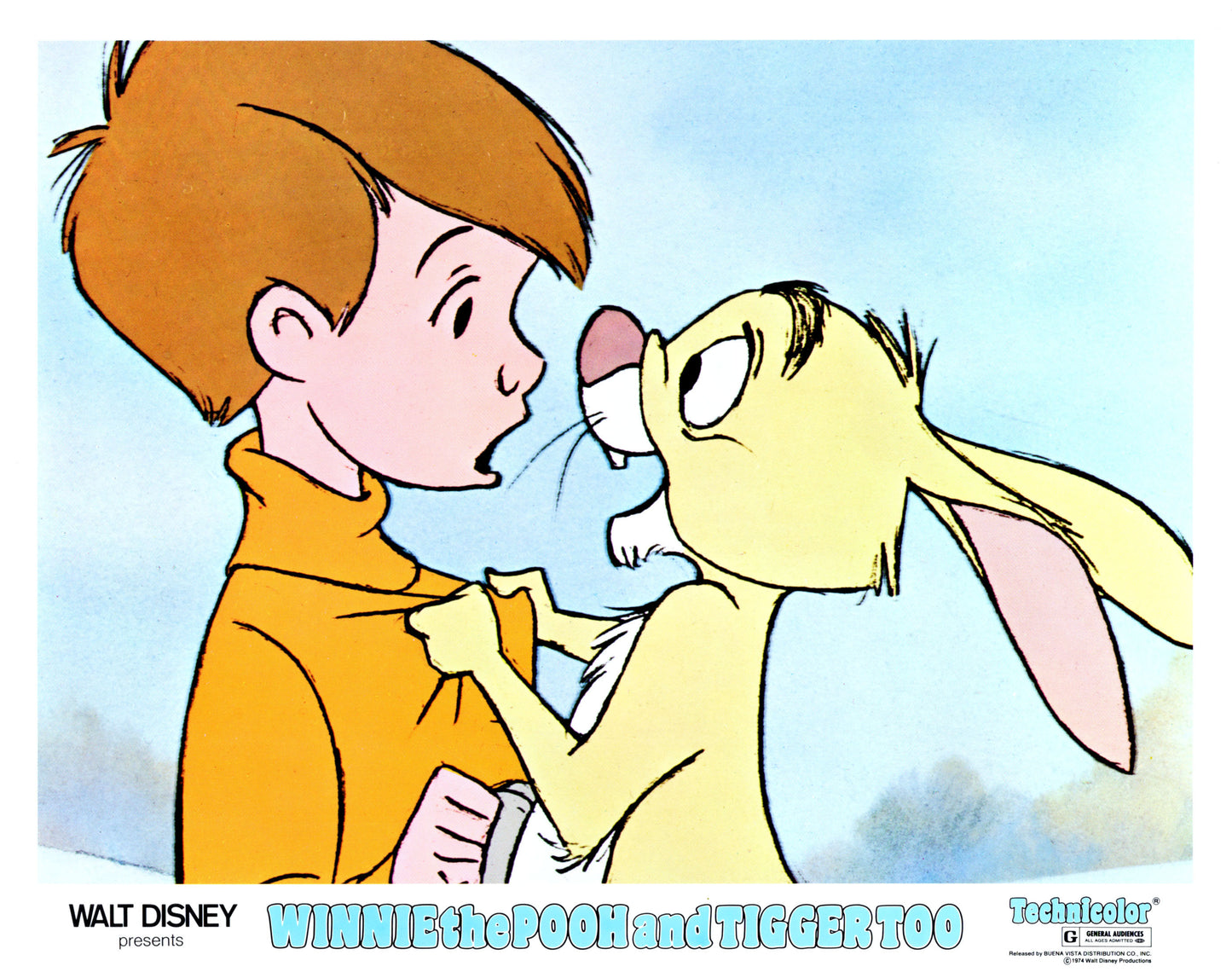 Winnie The Pooh and Tigger Too Walt Disney 1974 Lobby Card 5