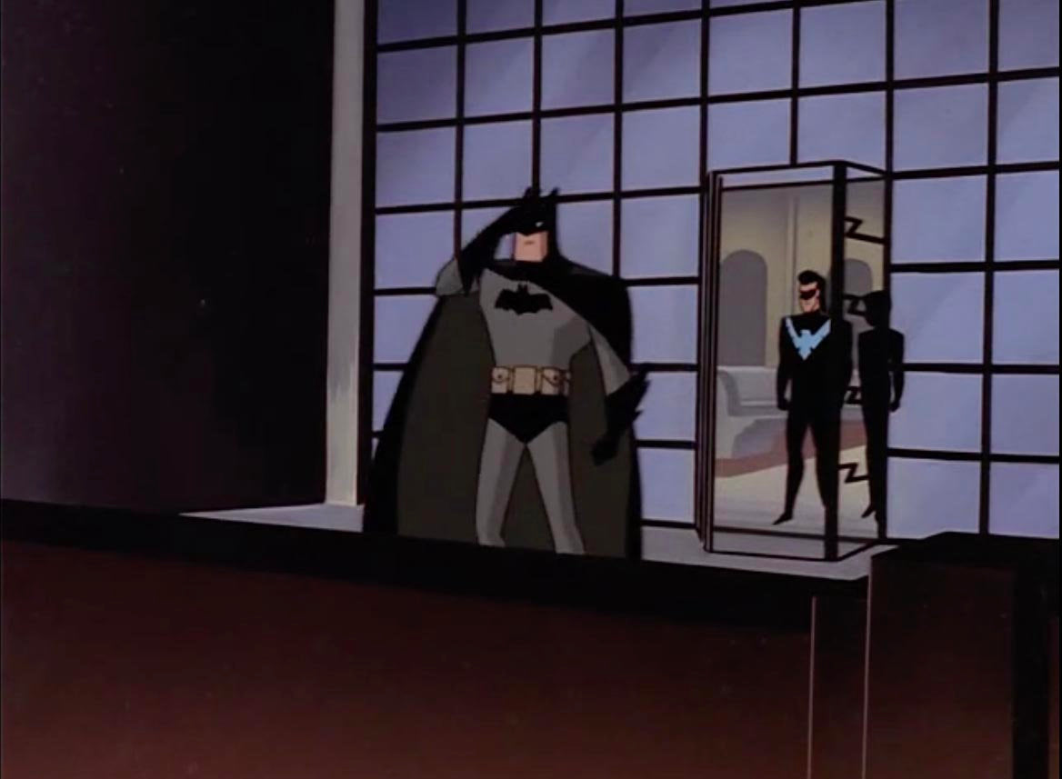 Batman The Animated Series Animation Production Background and Layout Drawing 91