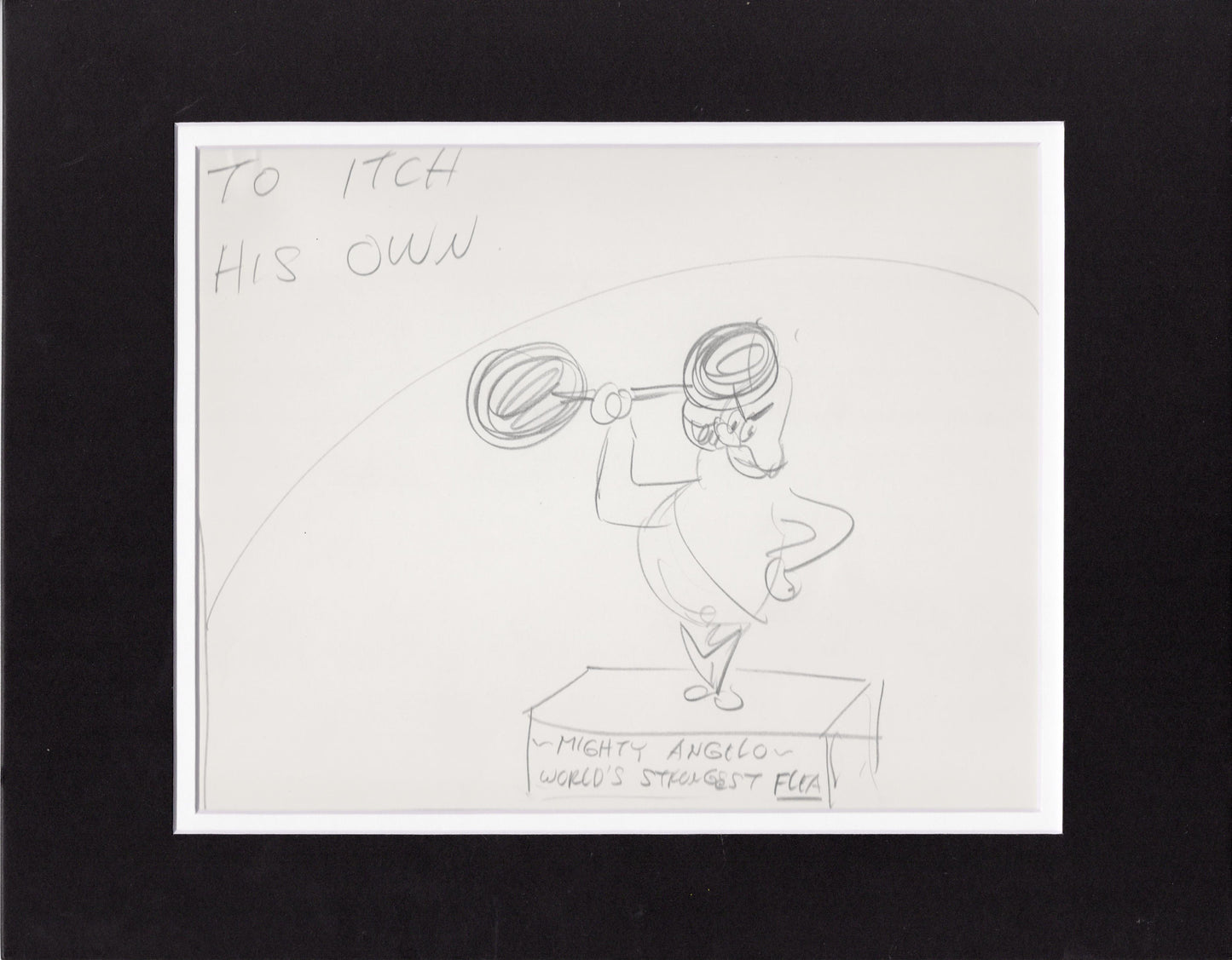 1950's Looney Tunes Mike Maltese Original Production Publicity and Lobby Card Sketch Warners Brothers from Willie Ito Estate 5