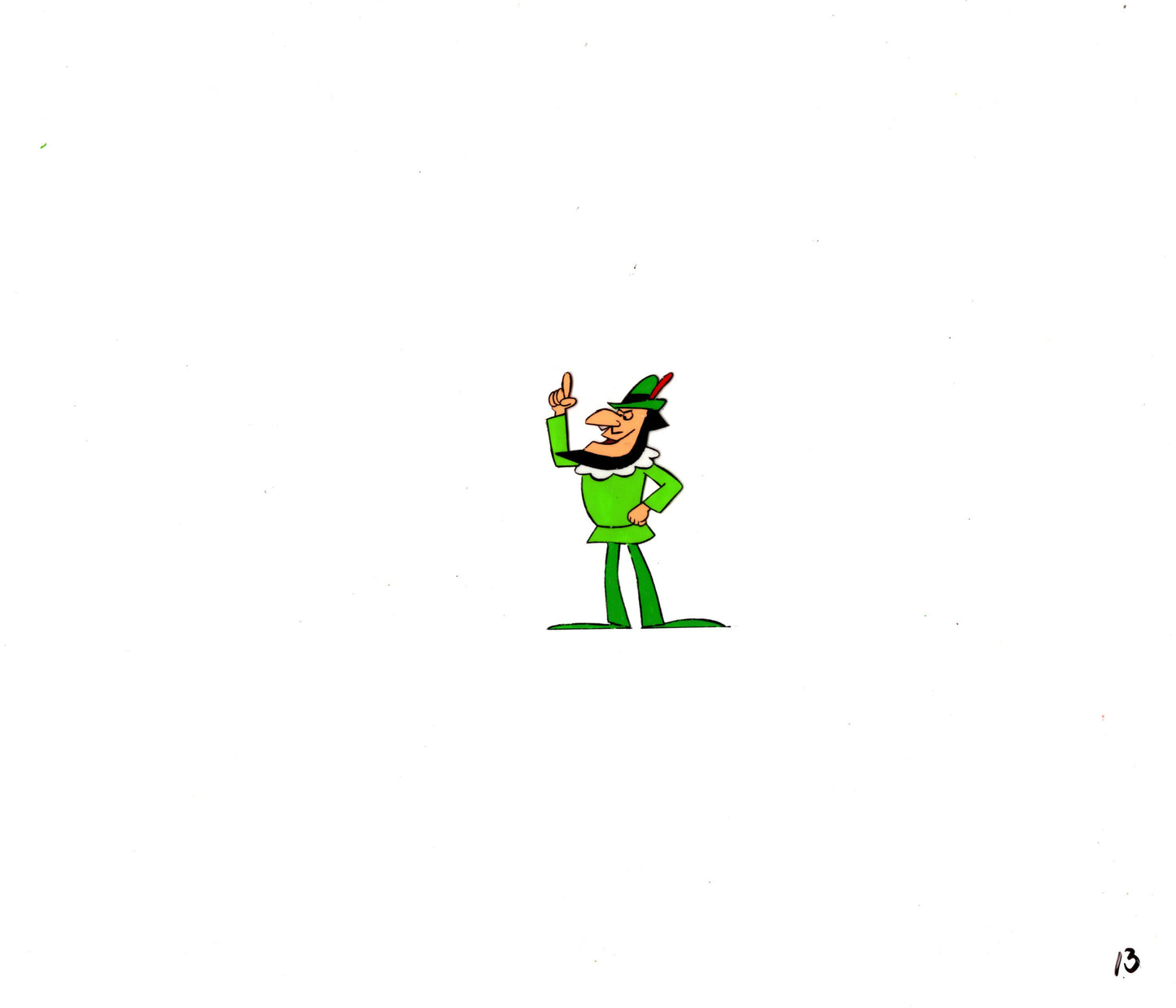 Wizard of ID Chuck Jones Abe Levitow 1970 production animation cel Robbing Hood