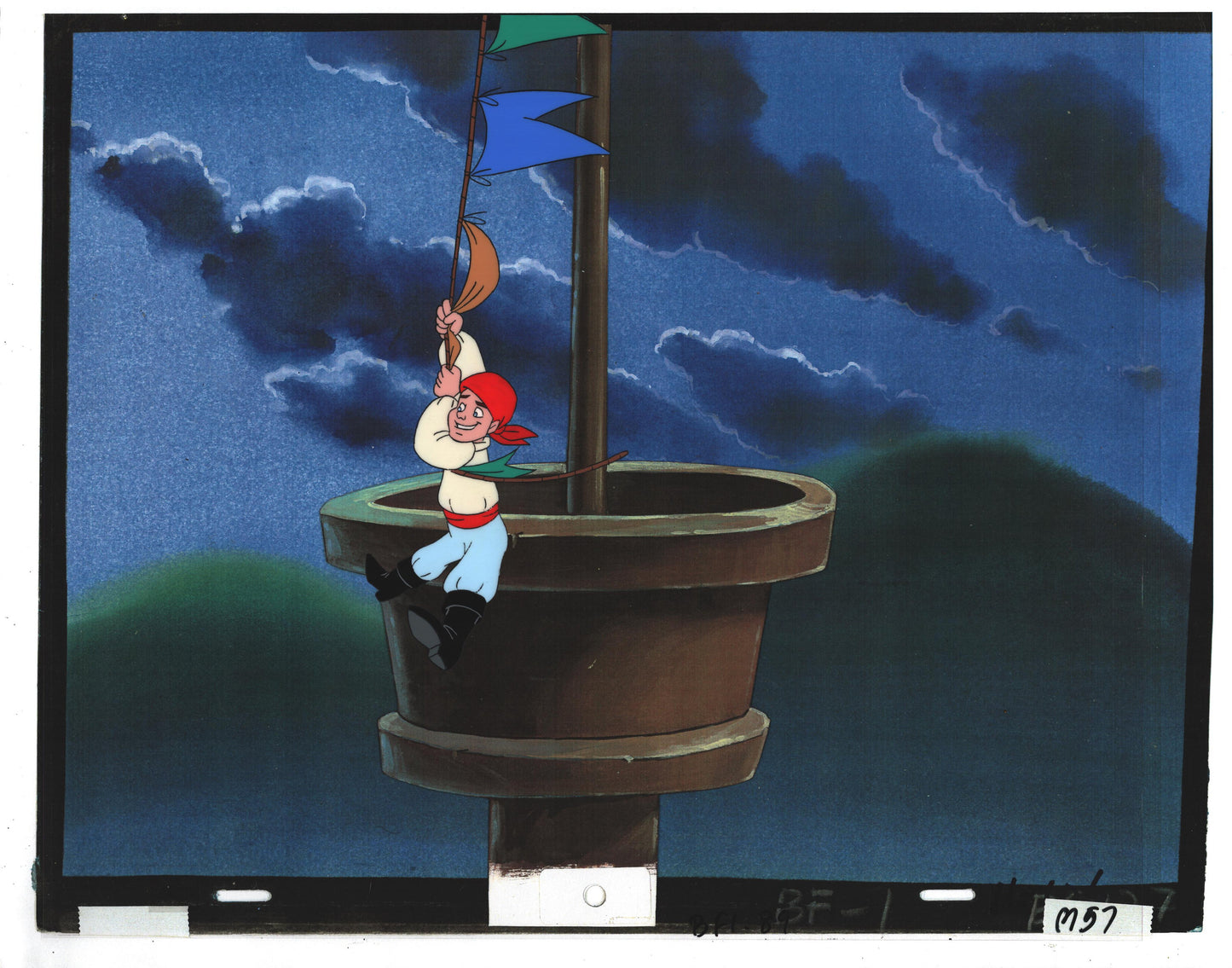 Back to the Future Original Production Animation Cel Universal Cartoon 1991-2 57