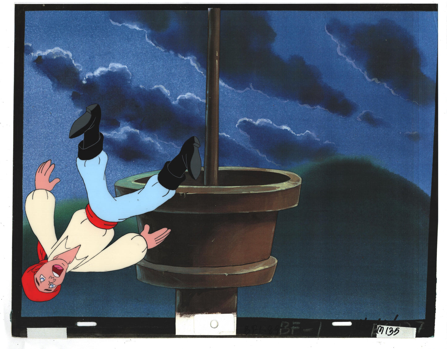 Back to the Future Original Production Animation Cel Universal Cartoon 1991-2 135