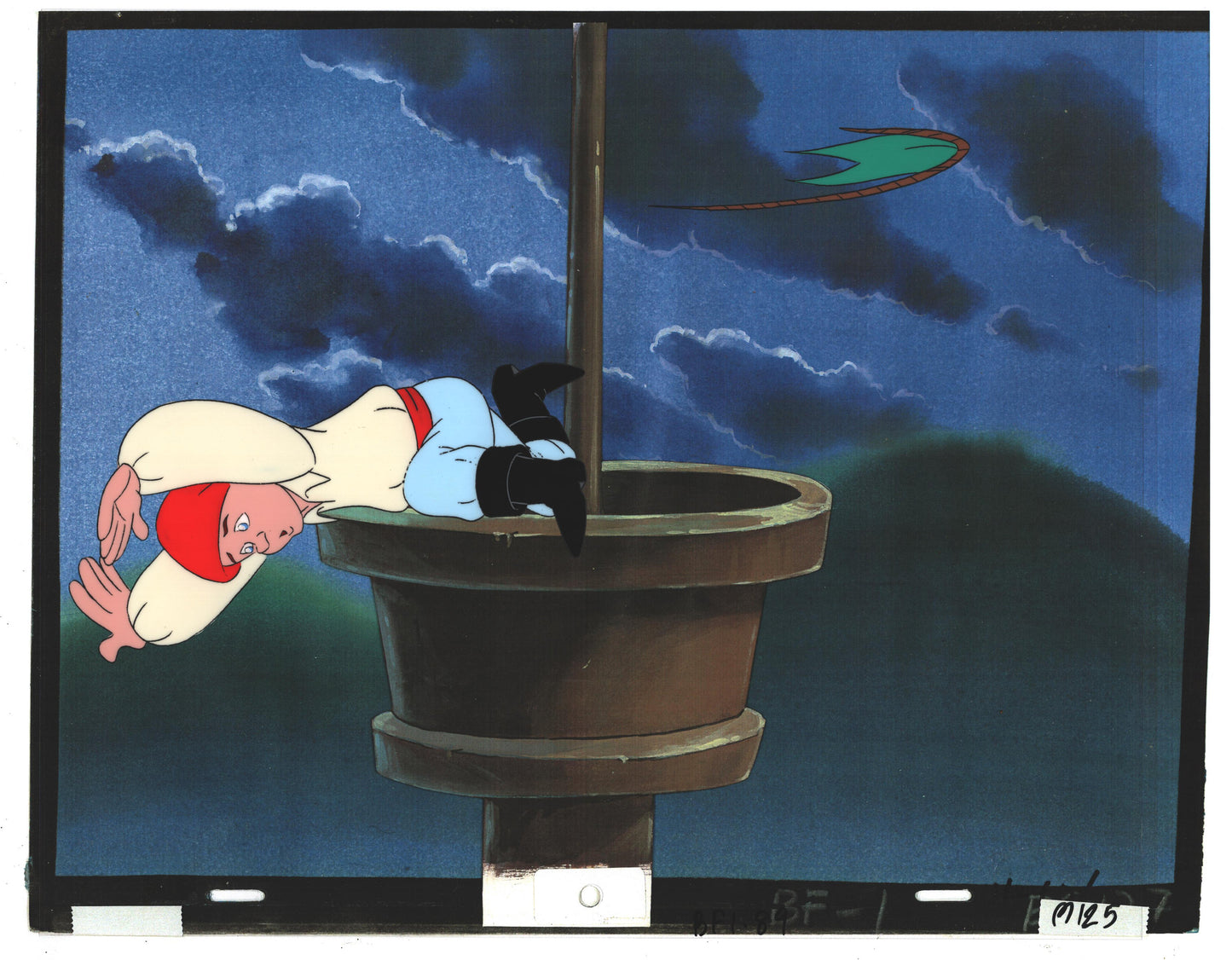 Back to the Future Original Production Animation Cel Universal Cartoon 1991-2 125