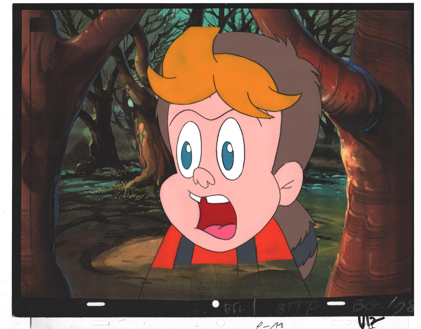 Back to the Future Original Production Animation Cel Universal Cartoon 1991-2 128