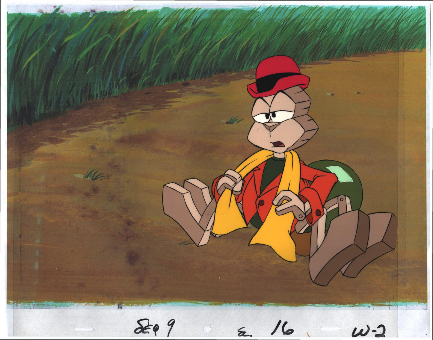 Pinocchio and the Emperor of the Night production animation cel Filmation w2