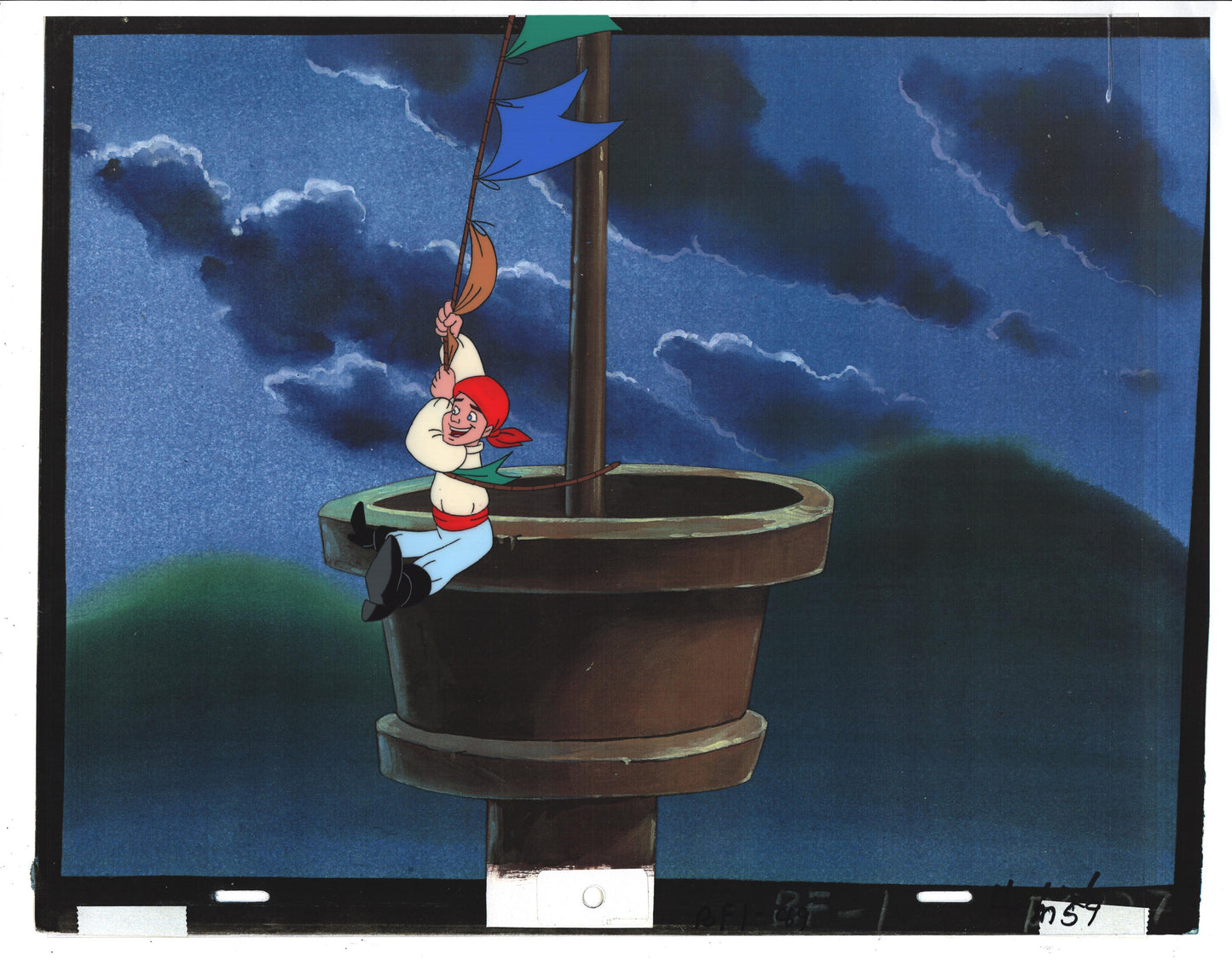 Back to the Future Original Production Animation Cel Universal Cartoon 1991-2 59