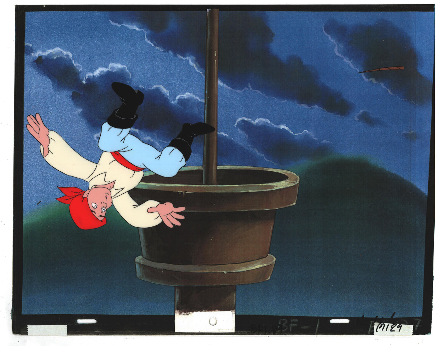 Back to the Future Original Production Animation Cel Universal Cartoon 1991-2 129