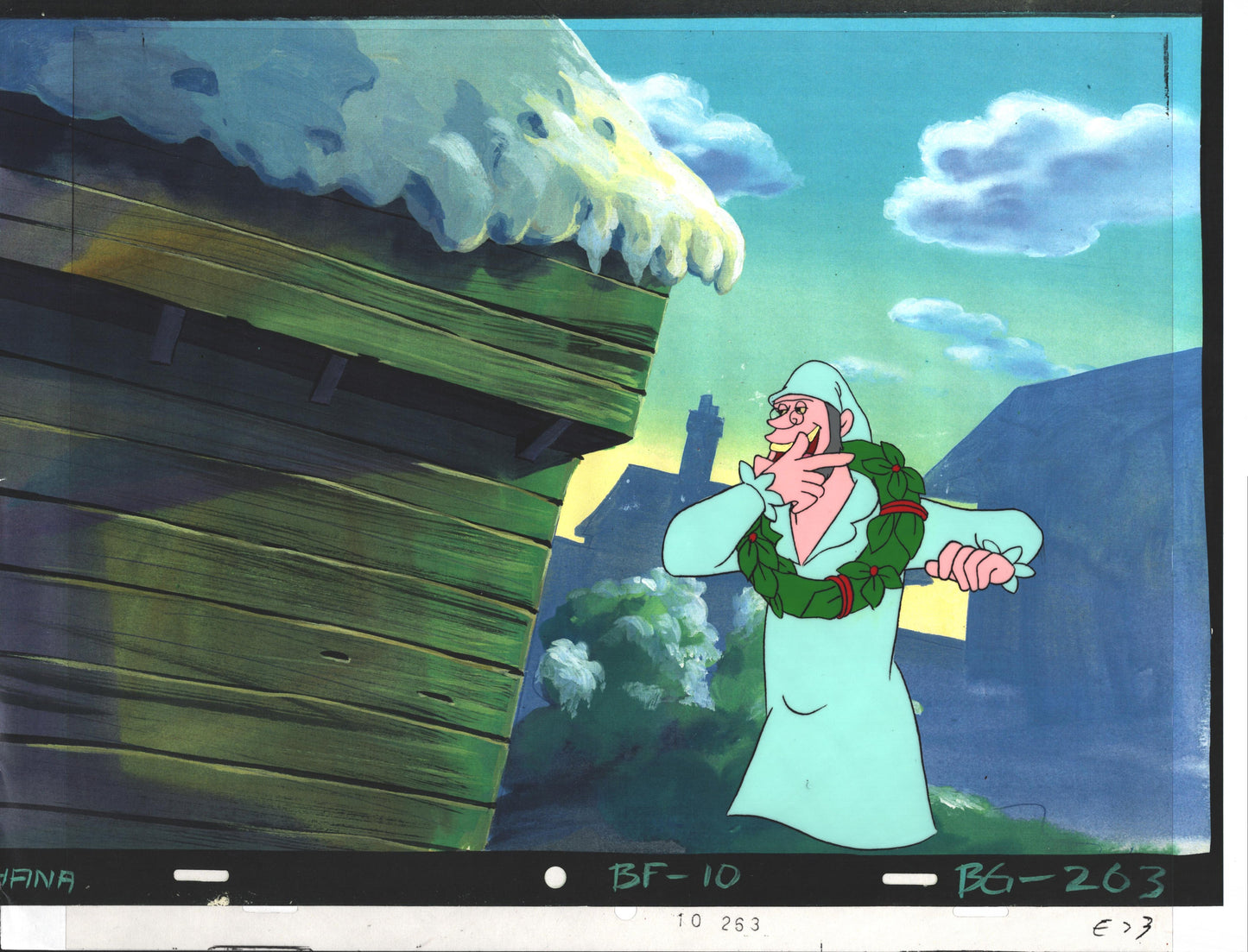 Back to the Future Original Production Animation Cel Universal Cartoon 1991-2 263