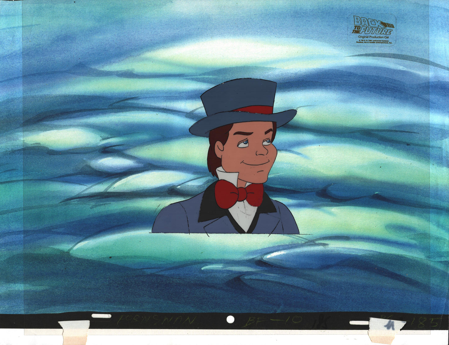 Back to the Future Original Production Animation Cel Universal Cartoon 1991-2 185