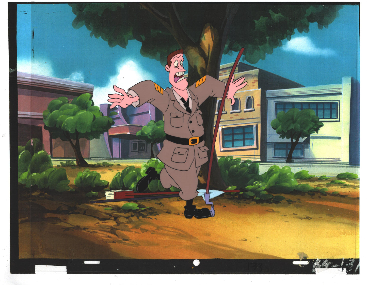 Back to the Future Original Production Animation Cel Universal Cartoon 1991-2 133