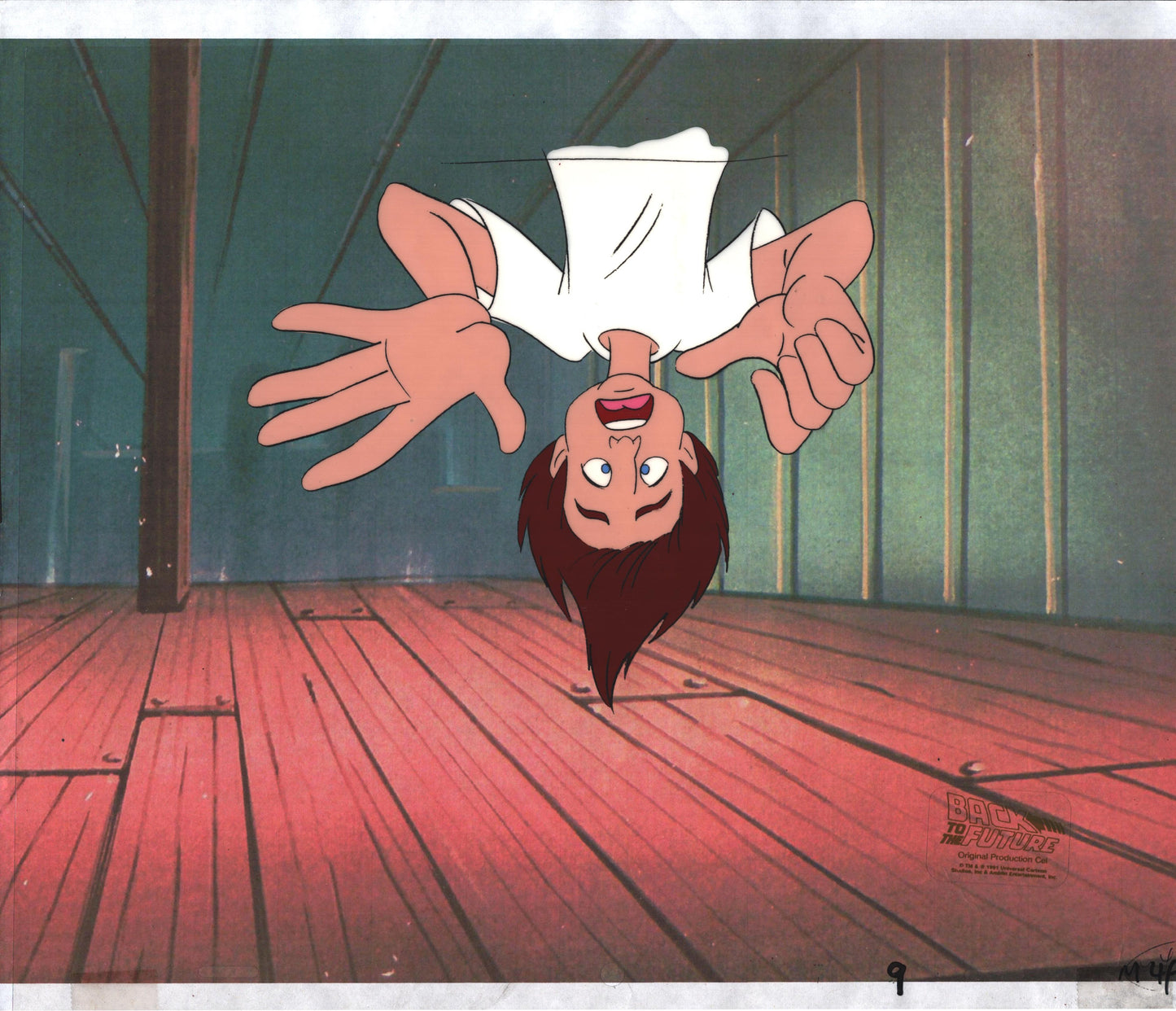 Back to the Future Original Production Animation Cel Universal Cartoon 1991-2 09