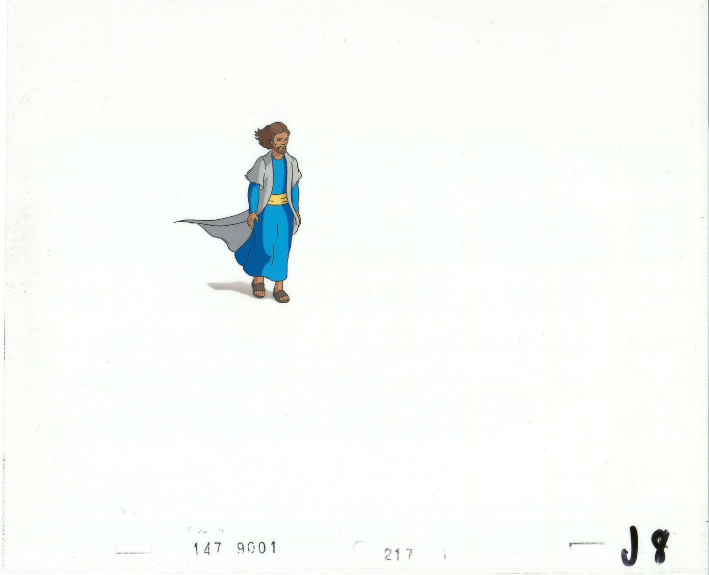 Jesus The Greatest Adventure Stories from the Bible Original Production Animation Cel 54