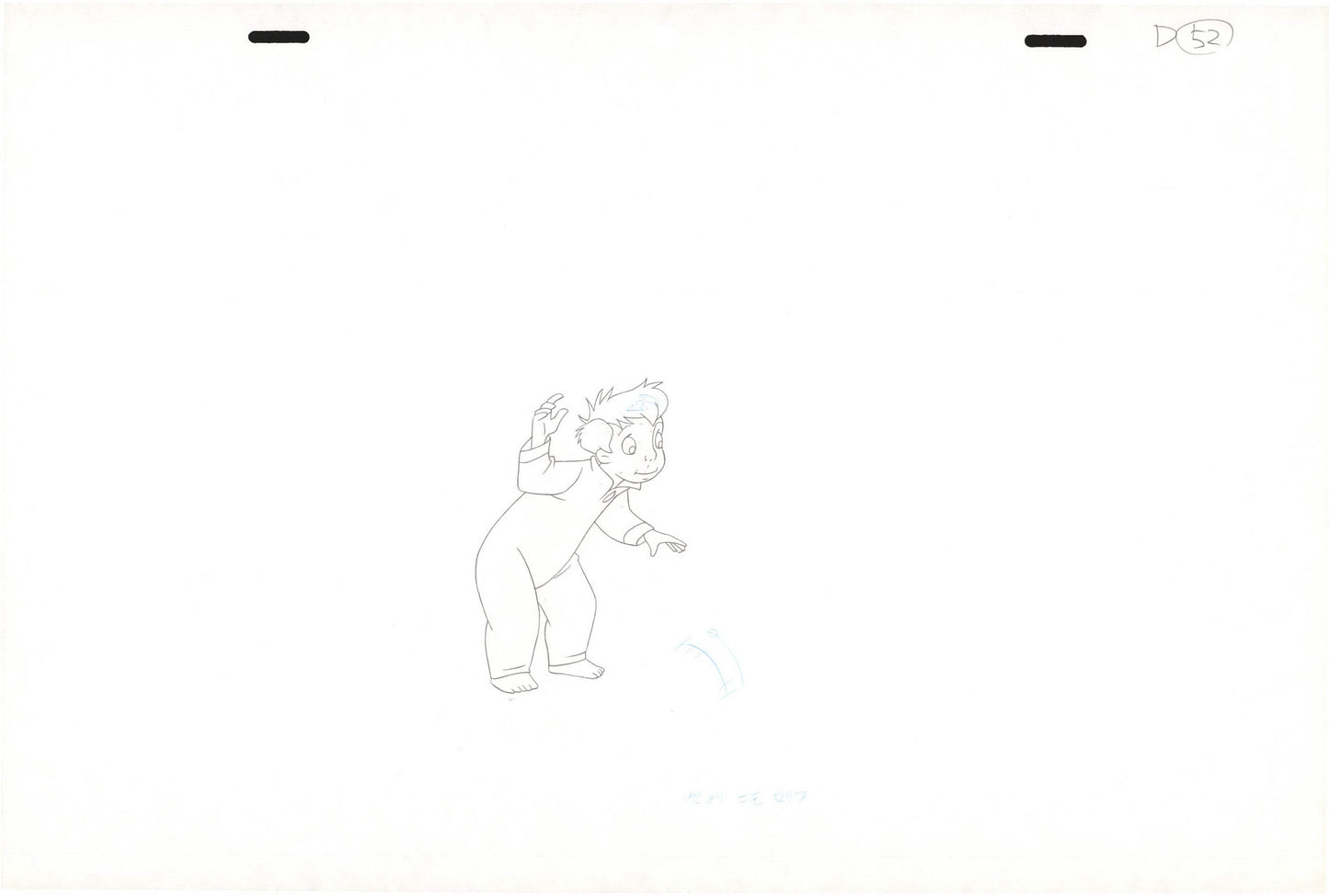 Little Nemo Adventures in Slumberland Animation Cel + Drawing 1989 Winsor McCay d52