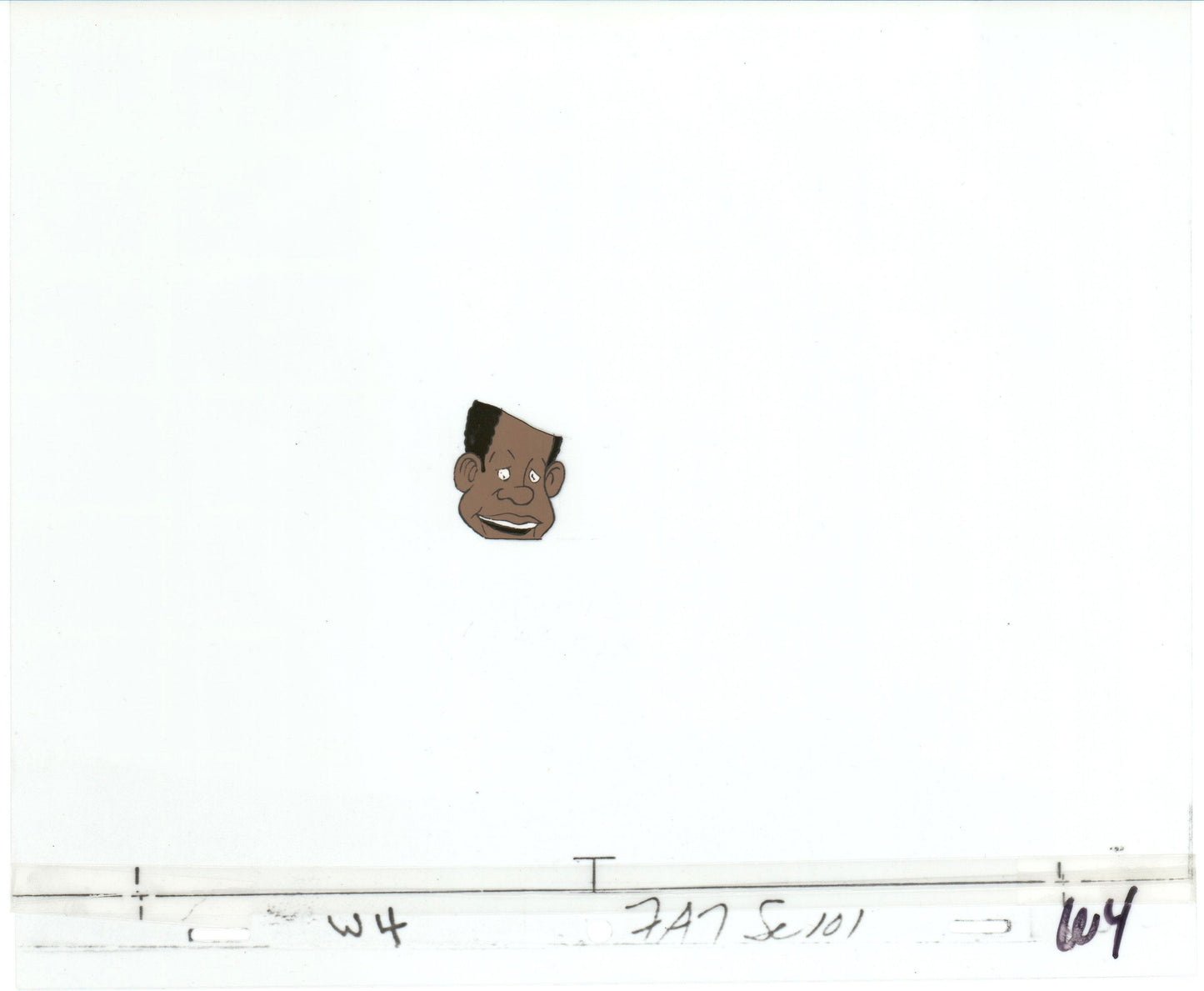 Fat Albert & the Gang Production Animation Cel Used to Make the Filmation Cartoon 1972-75 b2007