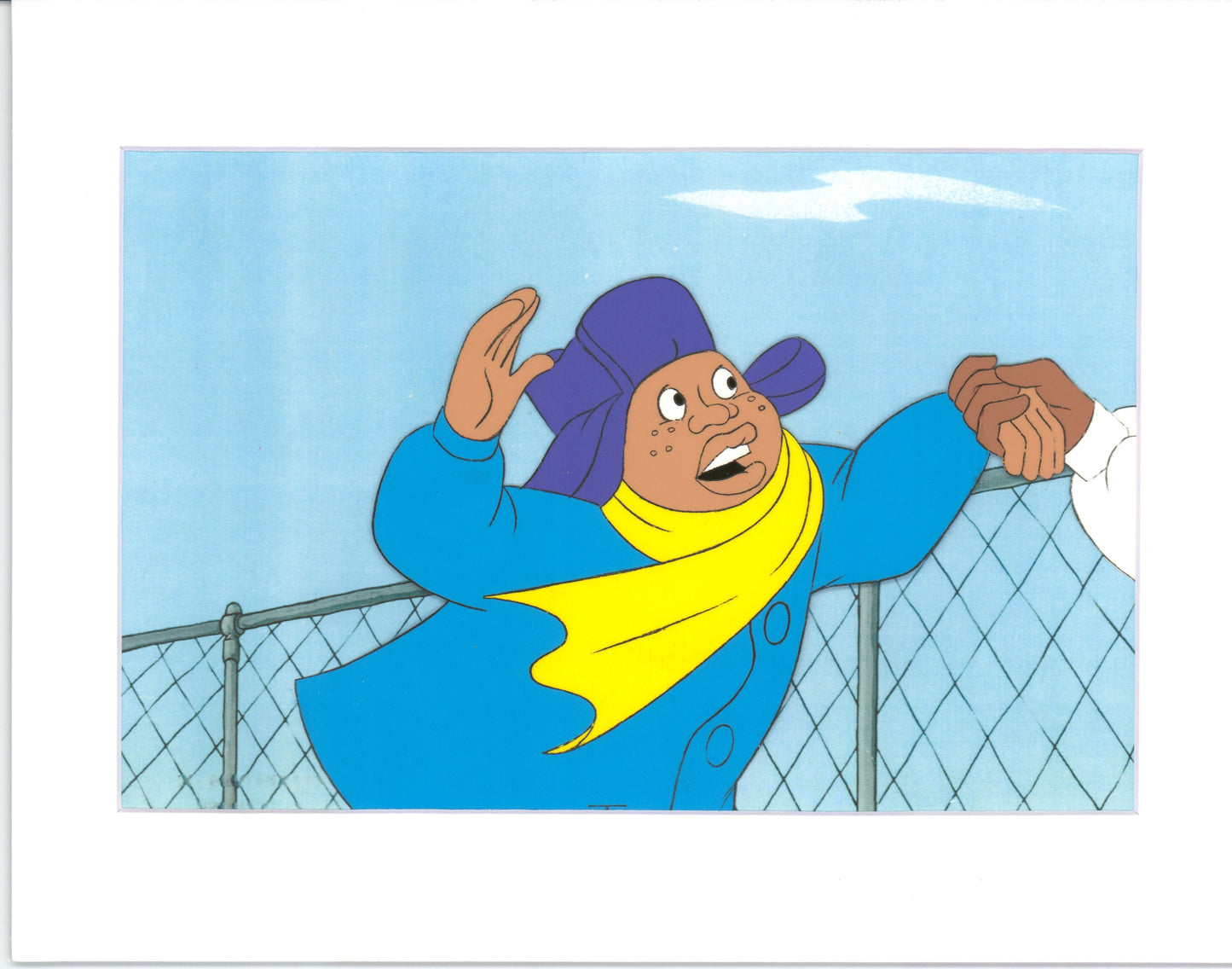 Fat Albert & the Gang Production Animation Cel Used to Make the Filmation Cartoon 1972-75 b2019