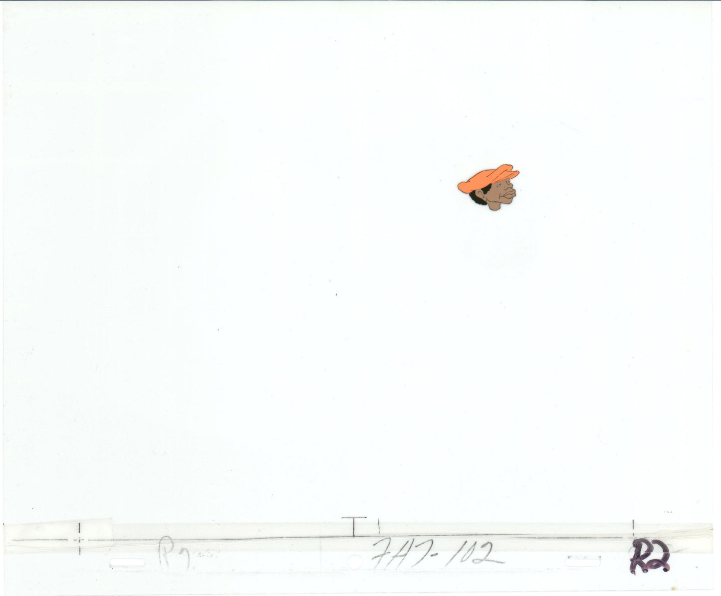 Fat Albert & the Gang Production Animation Cel Used to Make the Filmation Cartoon 1972-75 b2021