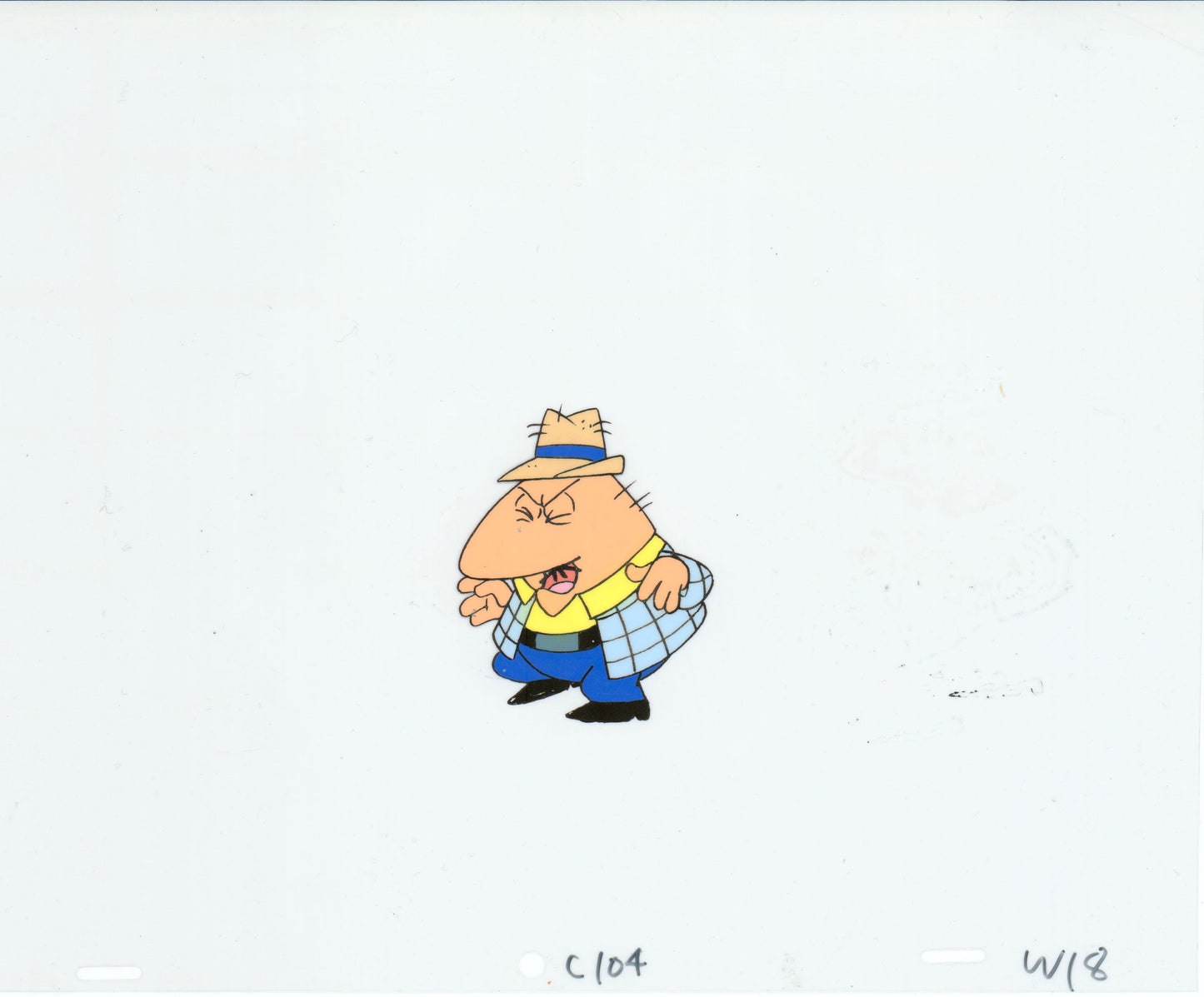 Pink Panther Production Animation Cel of The Little Man from Friz Freleng likely 1980s b2004