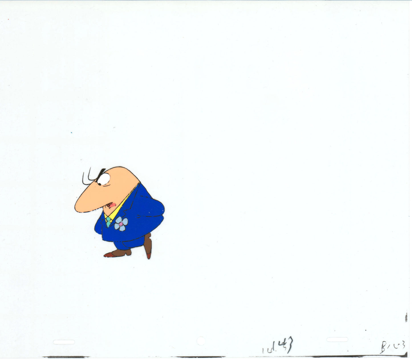 Pink Panther Production Animation Cel of The Little Man from Friz Freleng likely 1980s b2008