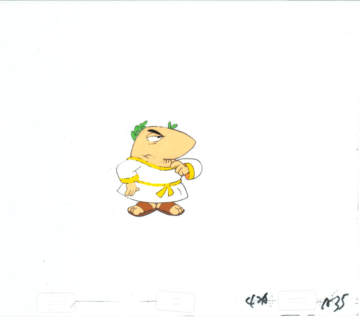 Pink Panther Production Animation Cel of The Little Man from Friz Freleng likely 1980s b2014