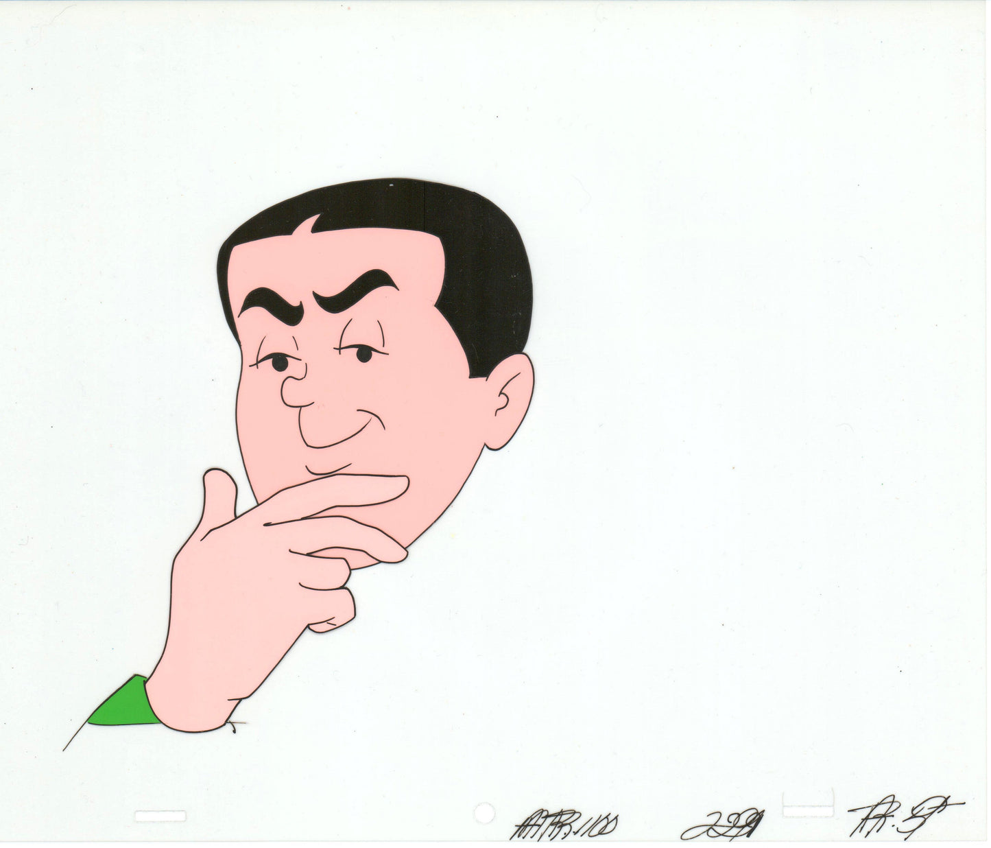Archie Production Animation Art Cel Setup from Filmation 1968-1969 b2004