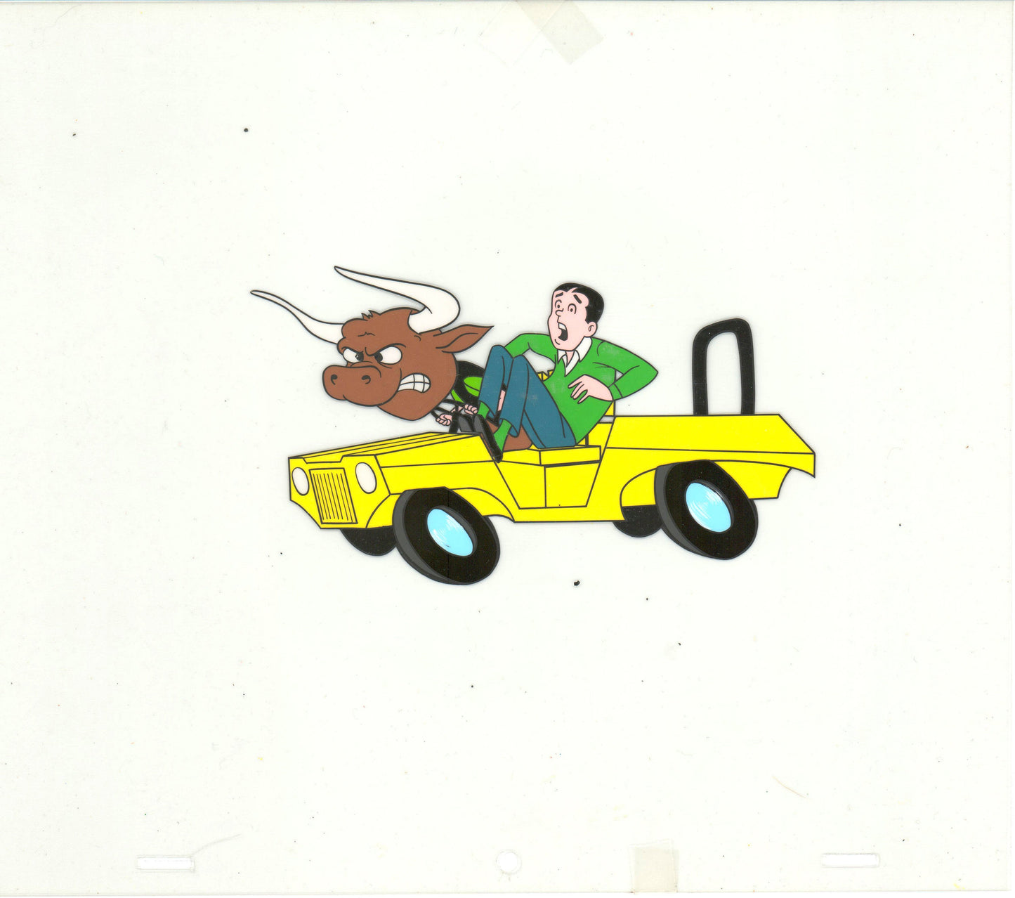 Archie Production Animation Art Cel Setup from Filmation 1968-1969 b2005
