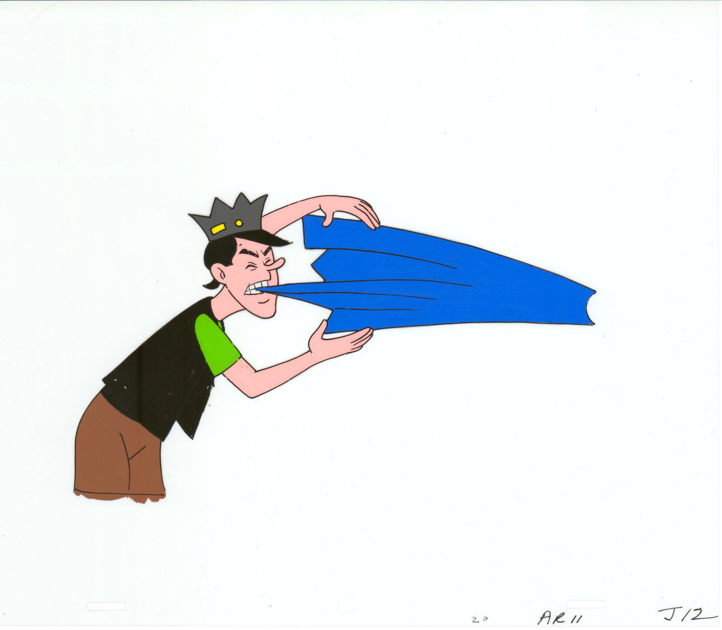 Archie Production Animation Art Cel Setup from Filmation 1968-1969 b2019