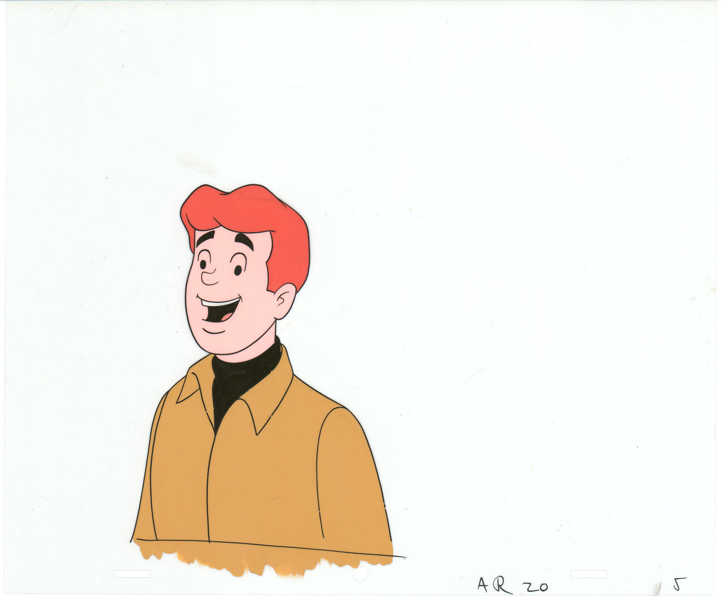 Archie Production Animation Art Cel Setup from Filmation 1968-1969 b2088