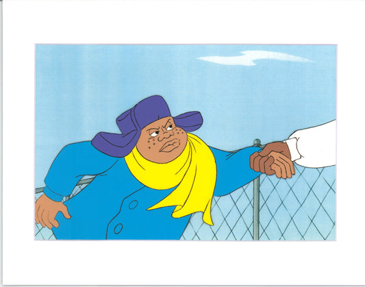 Fat Albert & the Gang Production Animation Cel Used to Make the Filmation Cartoon 1972-75 b2008