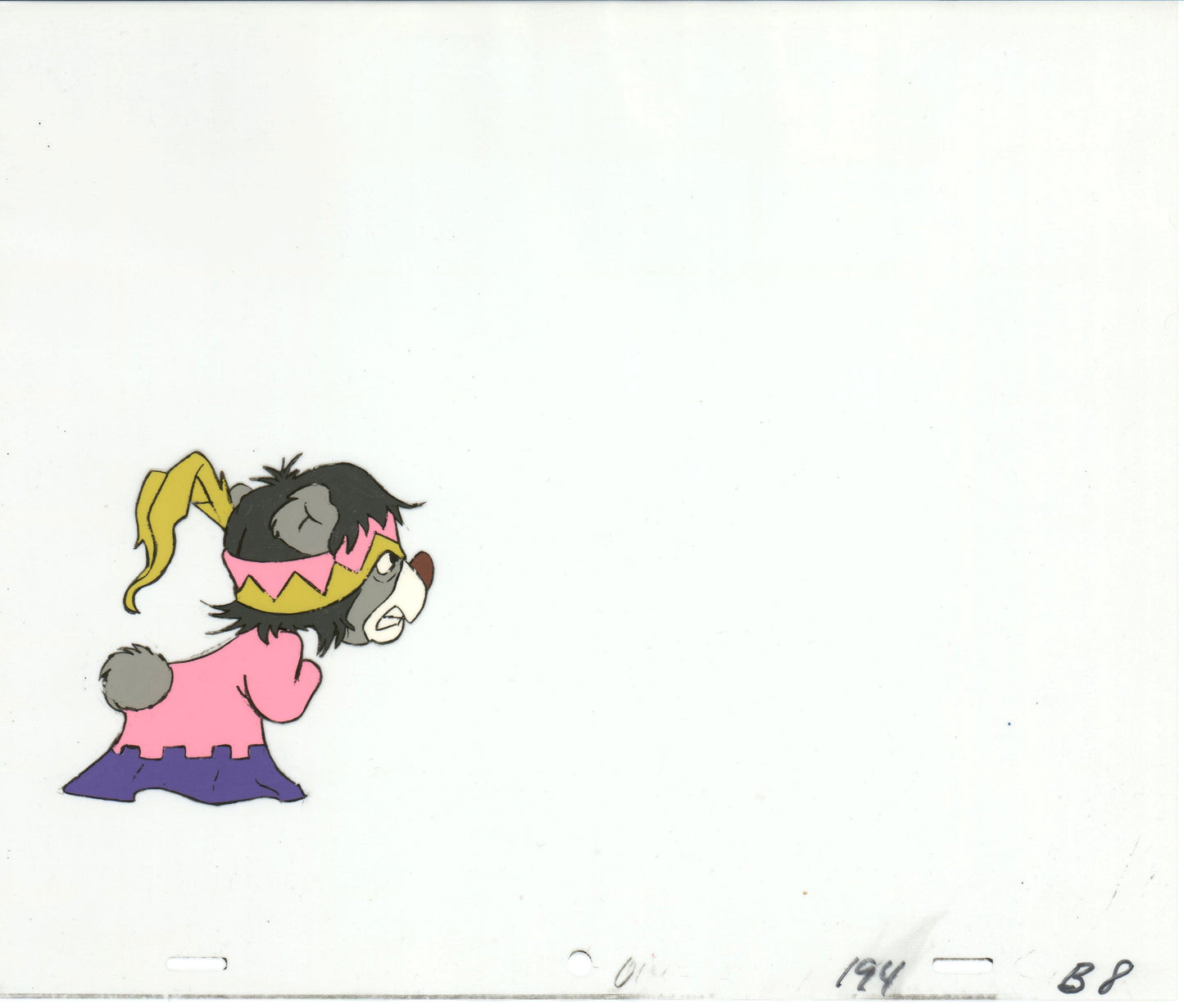 PAW PAWS Original Production Animation Cel from Hanna BARBERA 1985-6 B3103