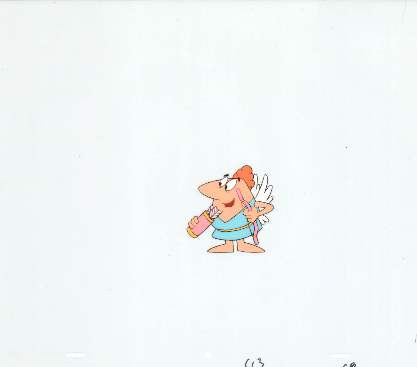 Pink Panther Production Animation Cel of The Little Man from Friz Freleng likely 1980s b2017