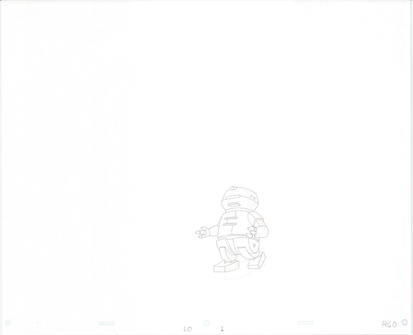 Heavy Metal 2000 FAKK2 Original Production Animation Cel Drawing B3146