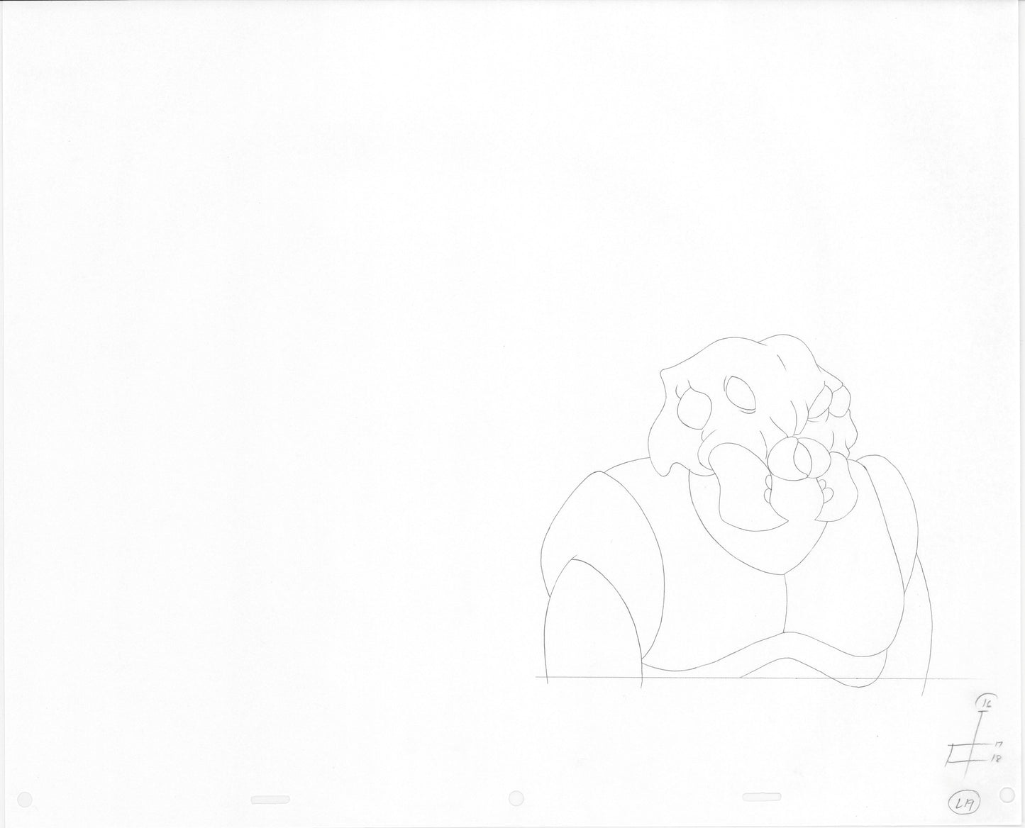 Heavy Metal 2000 FAKK2 Original Production Animation Cel Drawing B3148