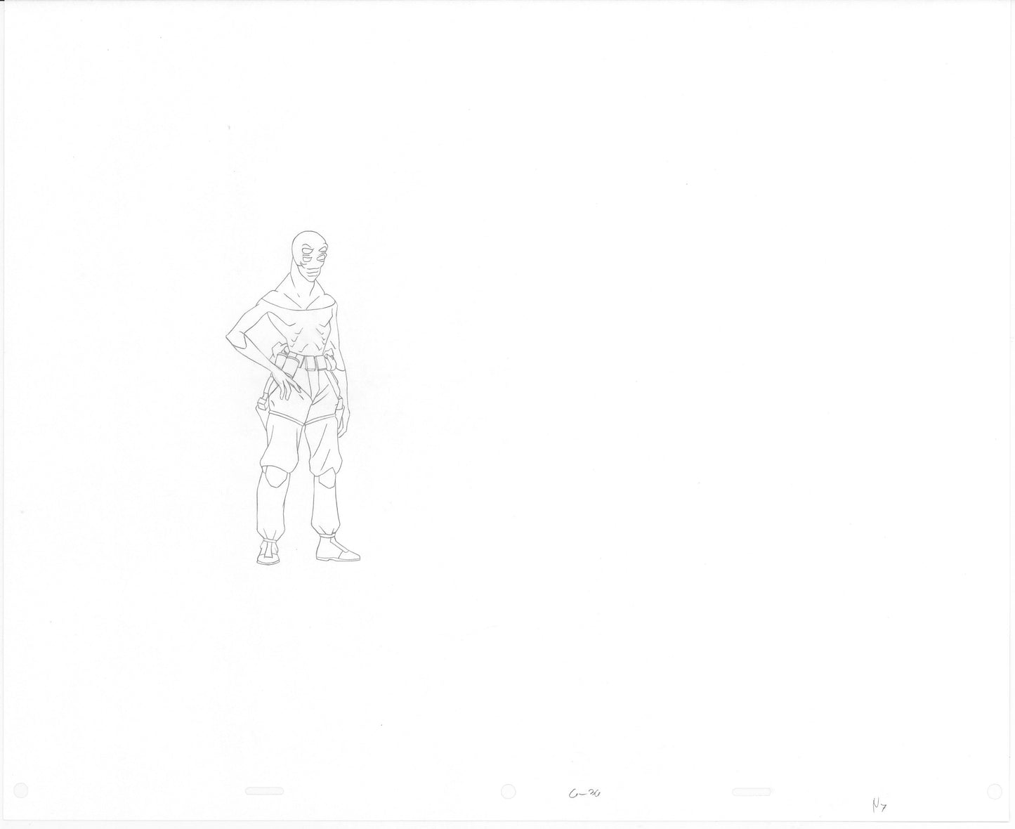 Heavy Metal 2000 FAKK2 Original Production Animation Cel Drawing B3141