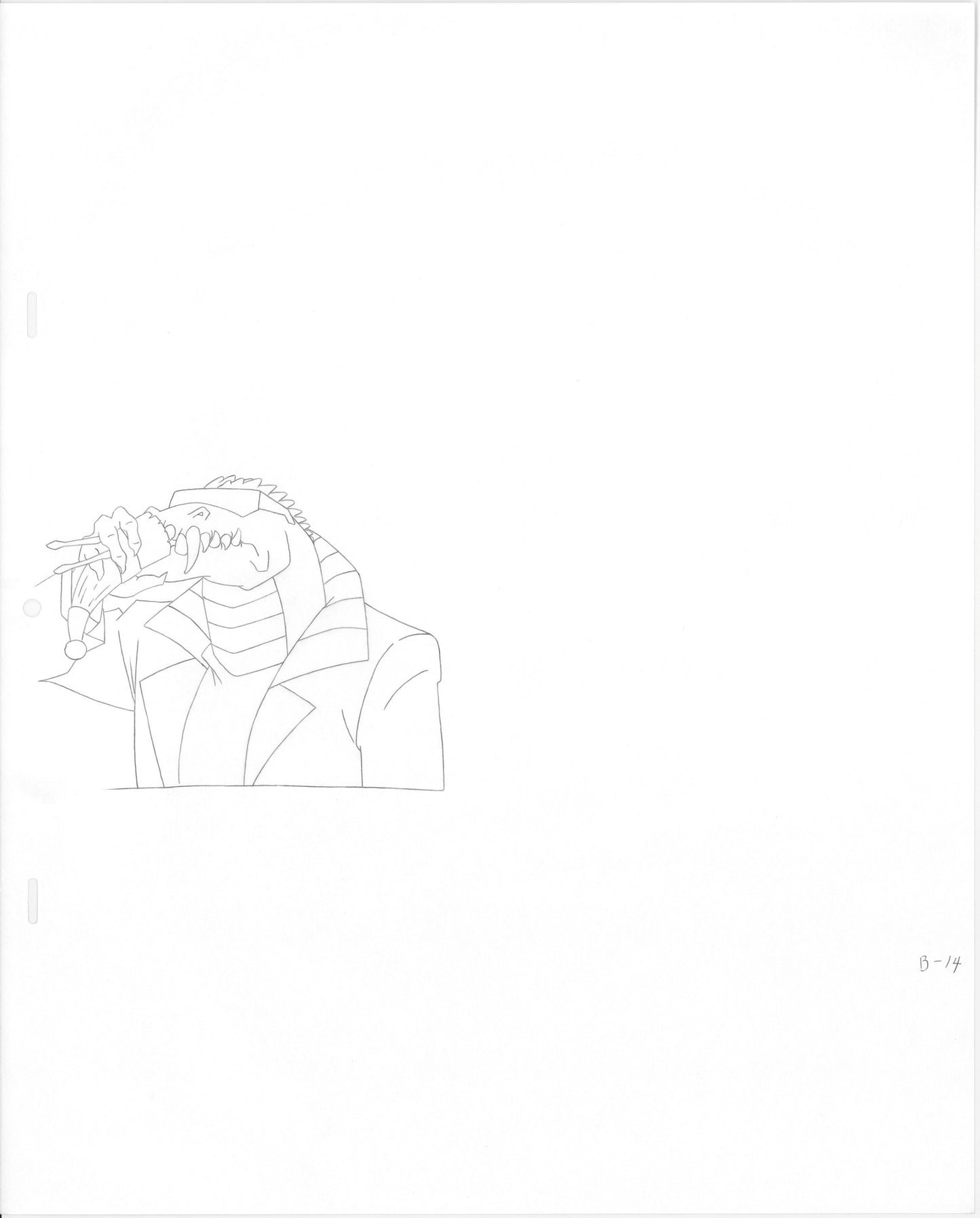 Heavy Metal 2000 FAKK2 Original Production Animation Cel Drawing B3145