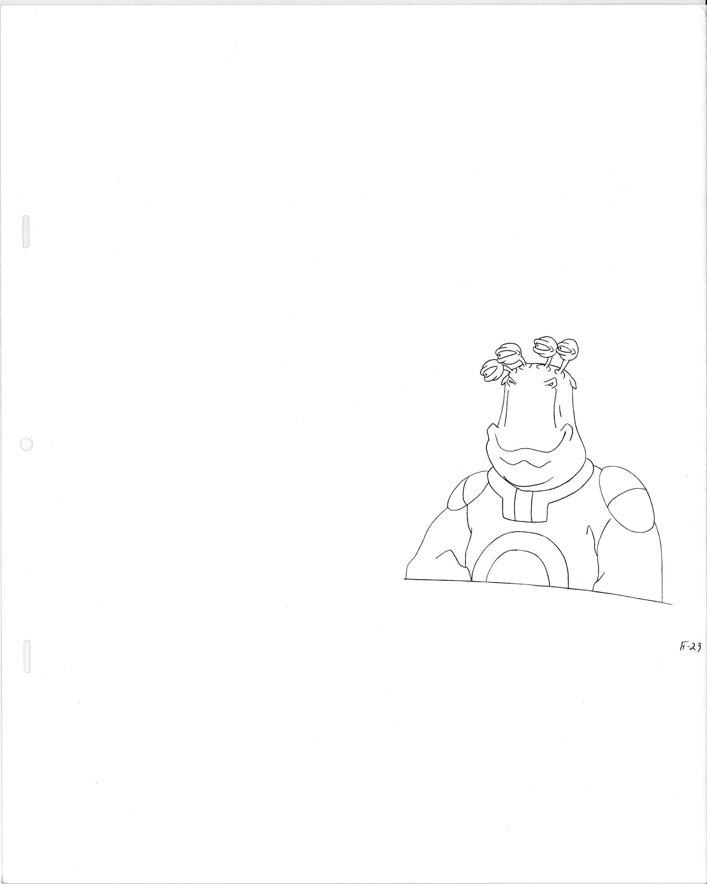 Heavy Metal 2000 FAKK2 Original Production Animation Cel Drawing B3154