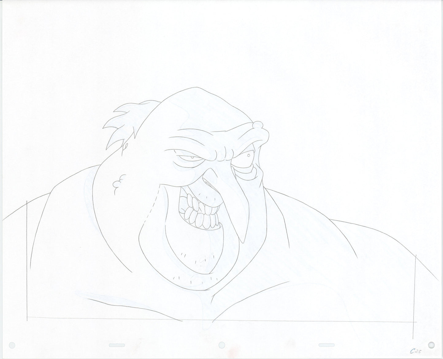 Heavy Metal 2000 FAKK2 Original Production Animation Cel Drawing B3160