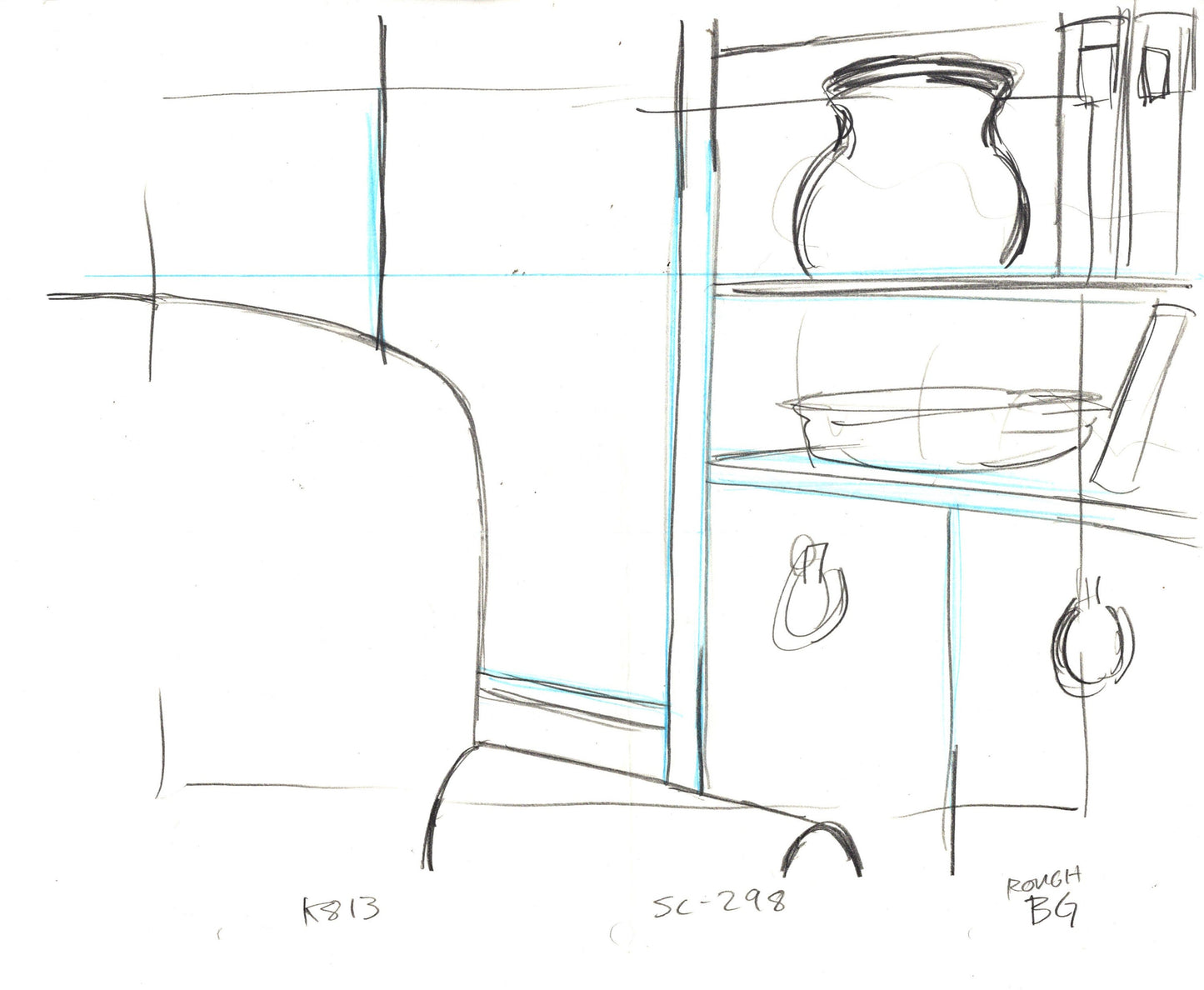 King of the Hill Original Animation Production Cel Drawing from FOX 276