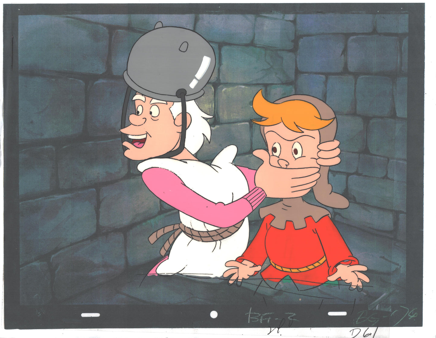 Back to the Future Original Production Animation Cel Universal Cartoon 1991-2 b3md-61