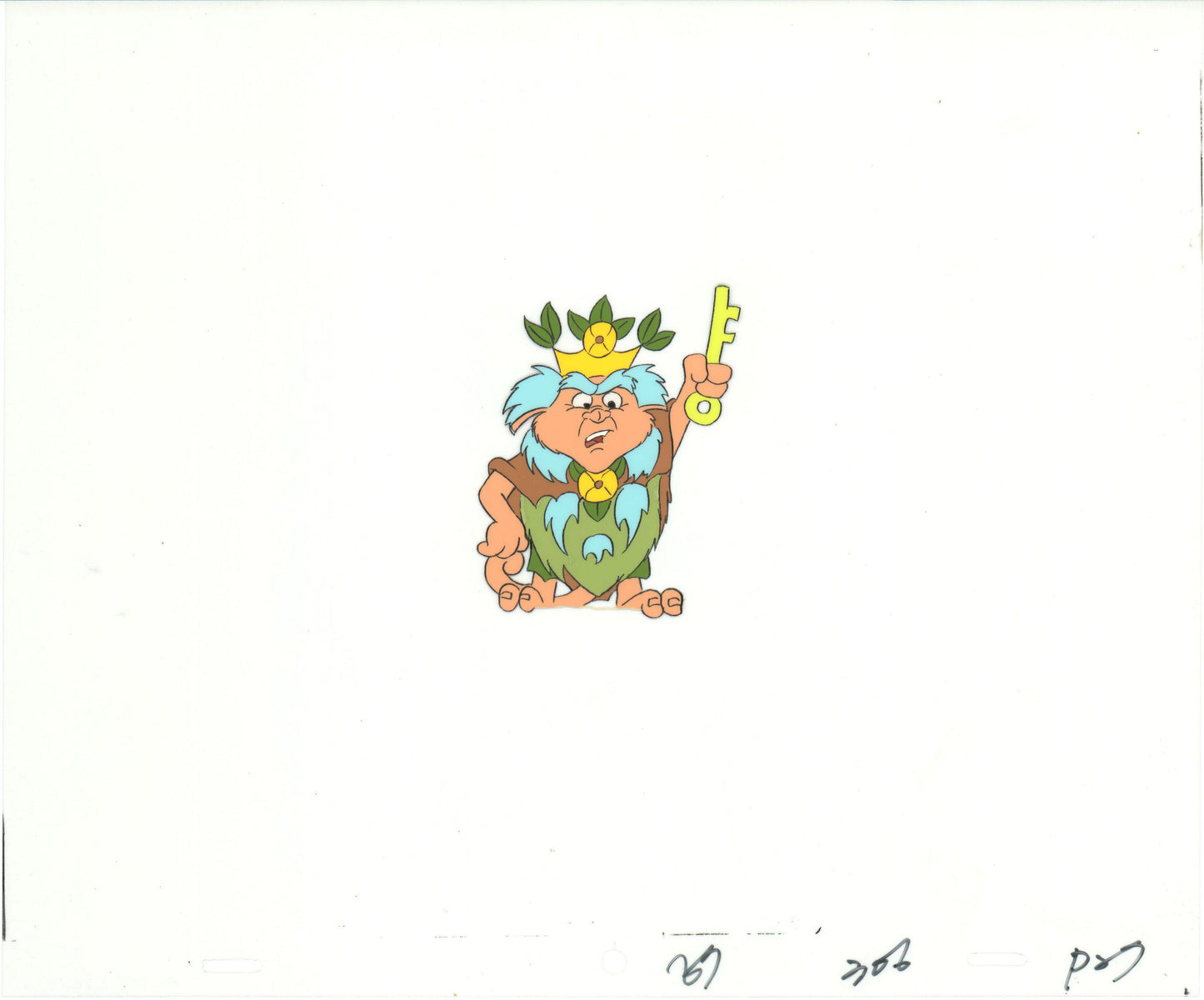 Star Wars: Ewoks Original Production Animation Cel and Drawing from Lucasfilm b5343
