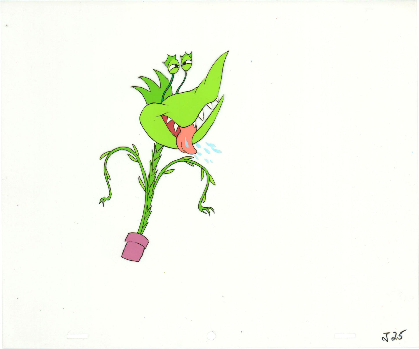Little Shop of Horrors Junior Monster from Marvel Original Production Animation Cel 1991 b5607