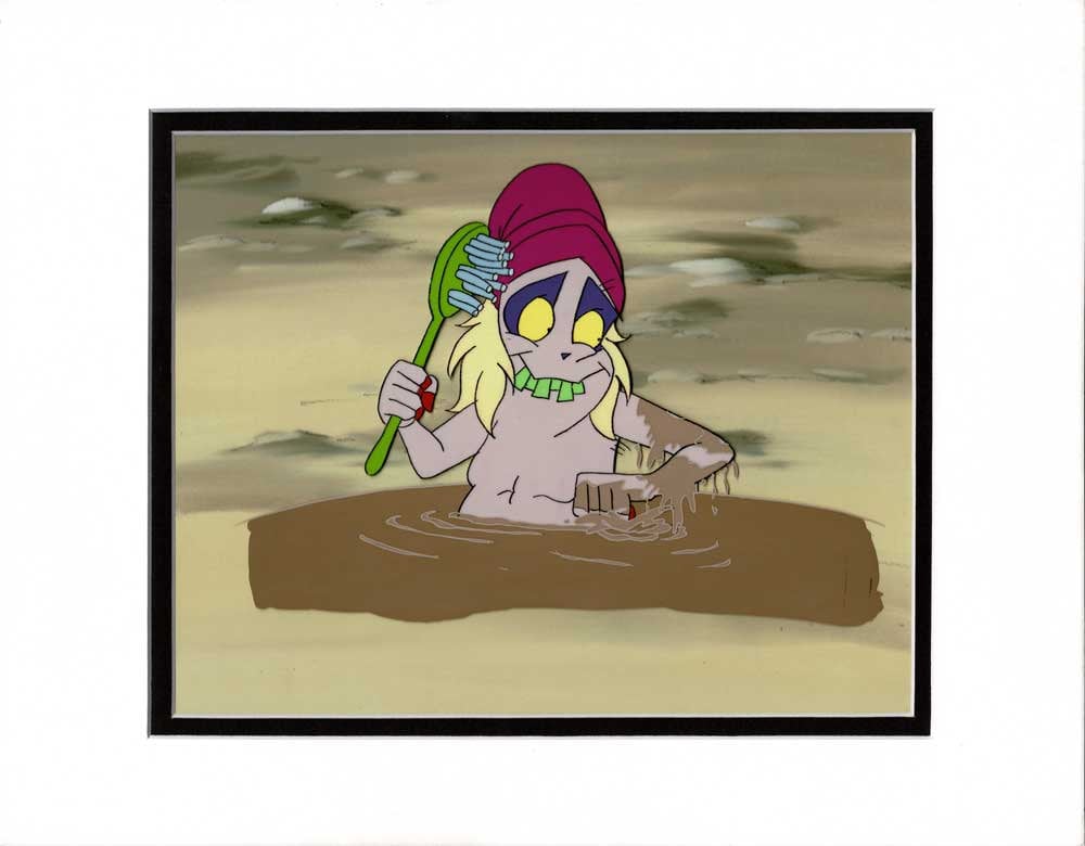 Original Production CEL of Spongebob Season 01 + copy background