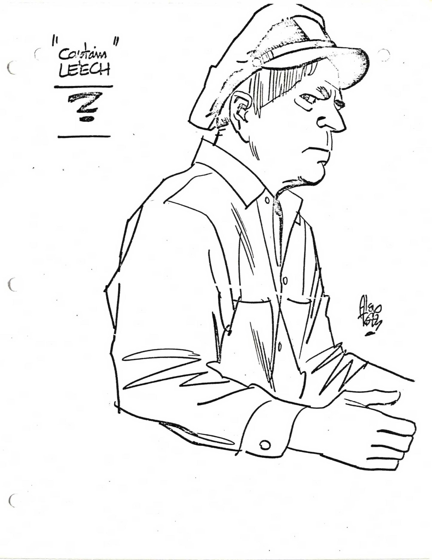 Alex Toth Adventures of Gulliver 1968 Model Sheet Copy Hanna Barbera Leech 30