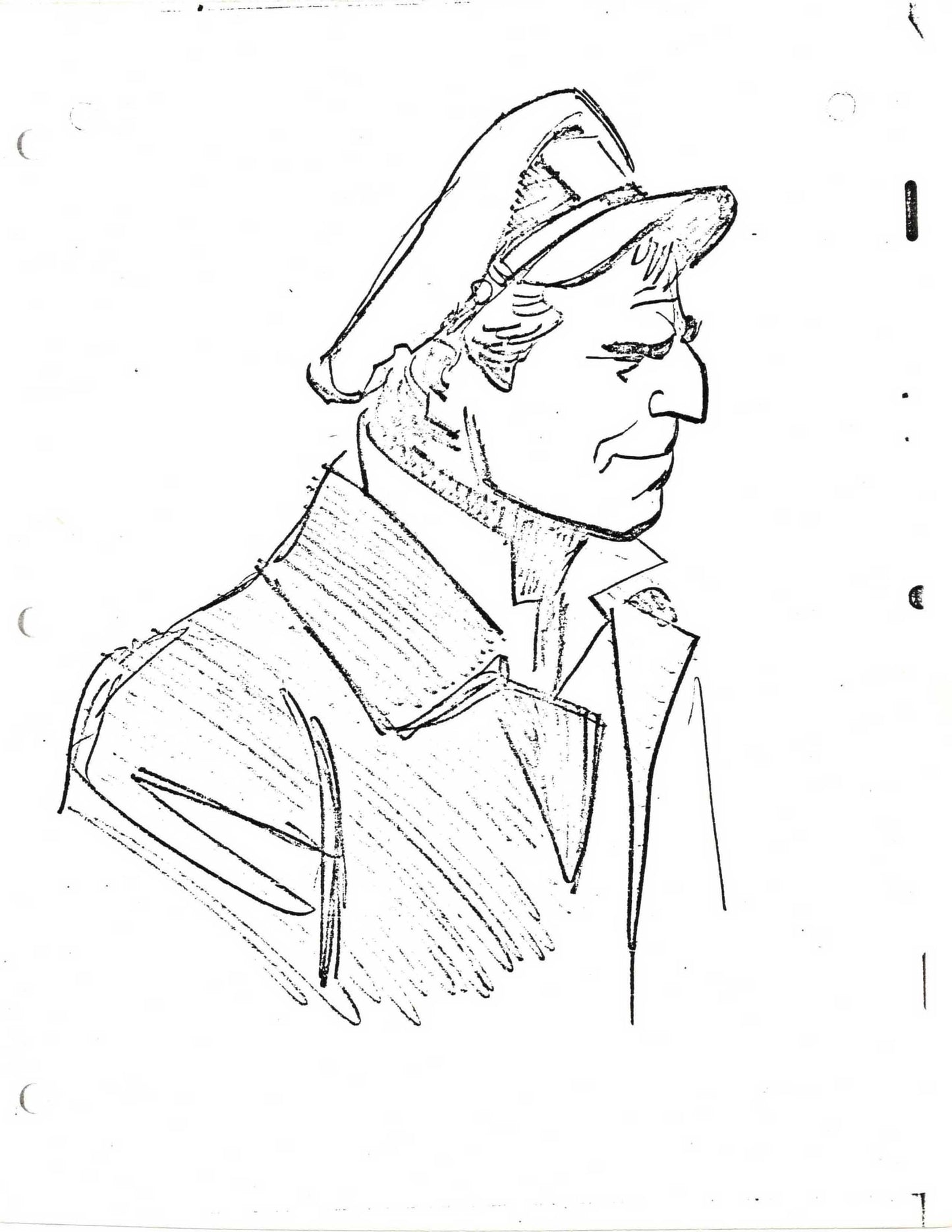 Alex Toth Adventures of Gulliver 1968 Model Sheet Copy Hanna Barbera Leech 33