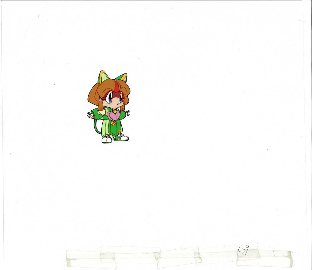 Samurai Pizza Cats Francine Cartoon Pan Production Animation Cel Saban 1990s 39