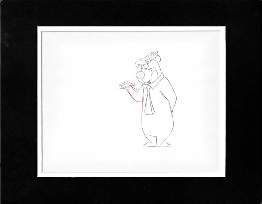 Yogi Bear hot Animation Drawing Original