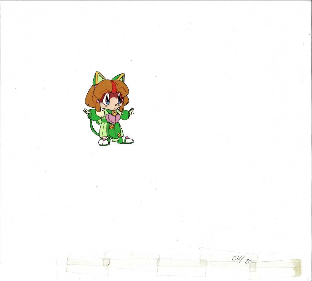 Samurai Pizza Cats Francine Cartoon Pan Production Animation Cel Saban 1990s 41