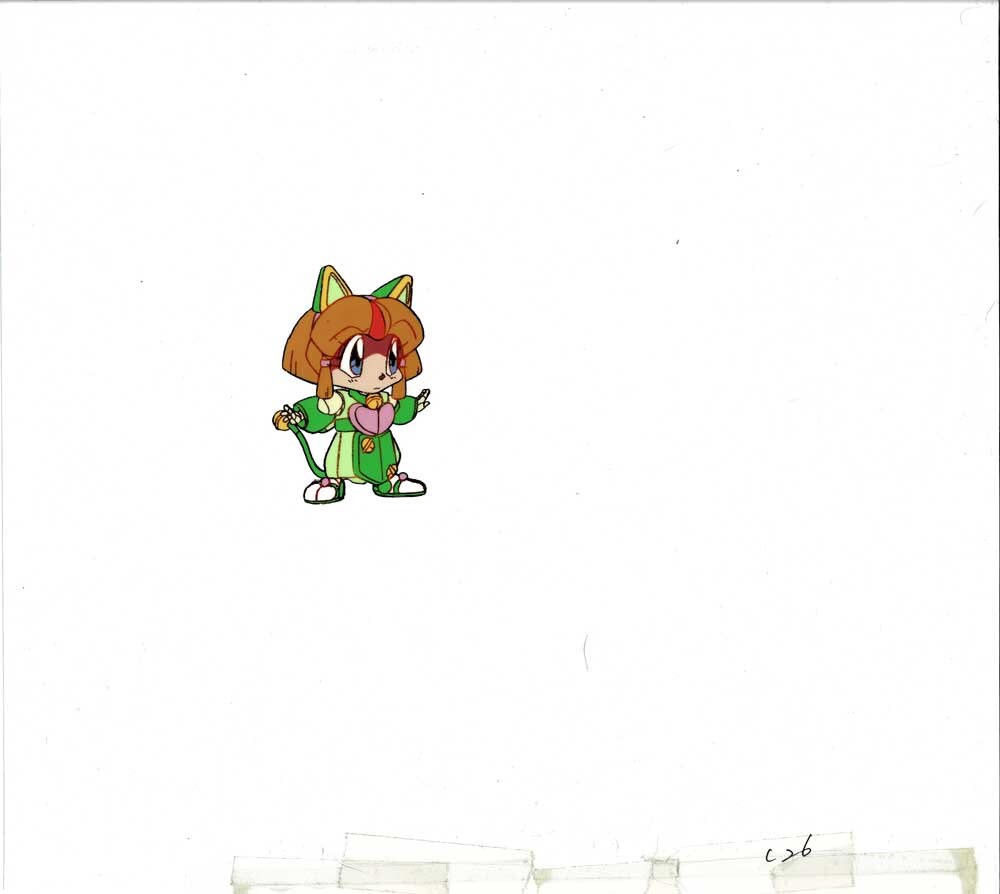 Samurai Pizza Cats Francine Cartoon Pan Production Animation Cel Saban 1990s 26