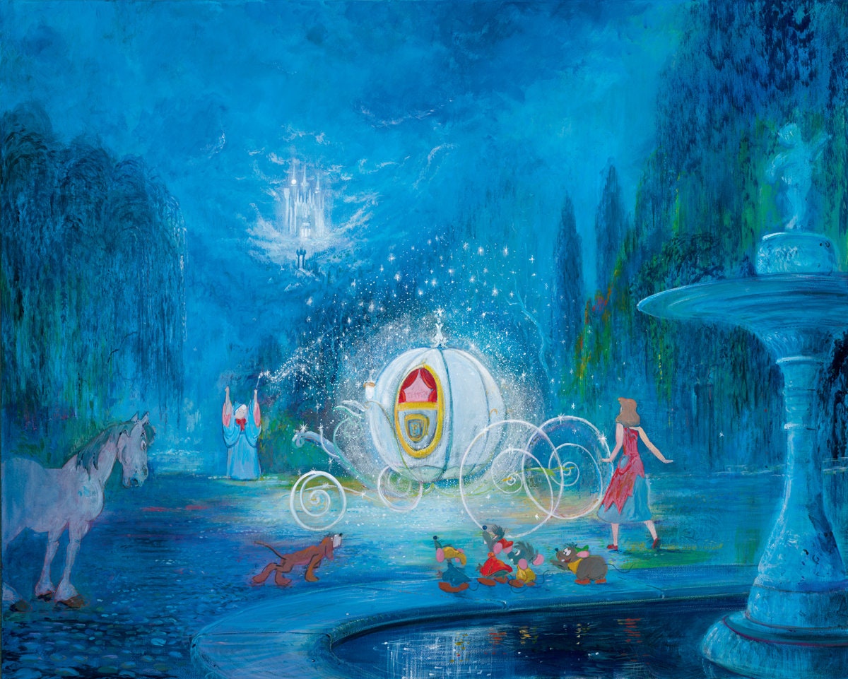 Cendrillon par Studios Disney - Illustration originale